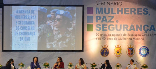 Marinha do Brasil realiza o Seminário “Mulheres, Paz e Segurança”